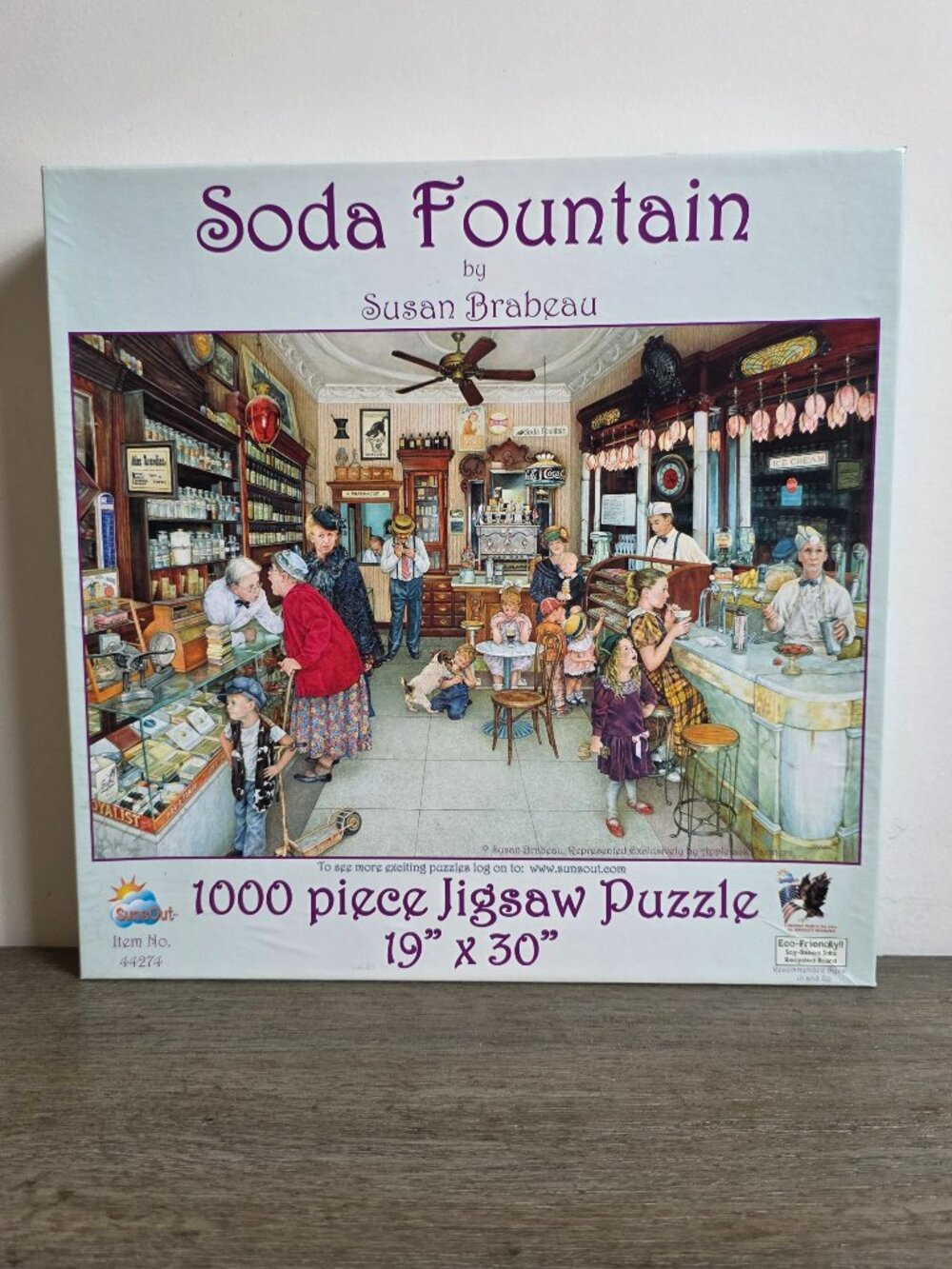 Soda Fountain - 1000 Piece Jigsaw Puzzle by SunsOut